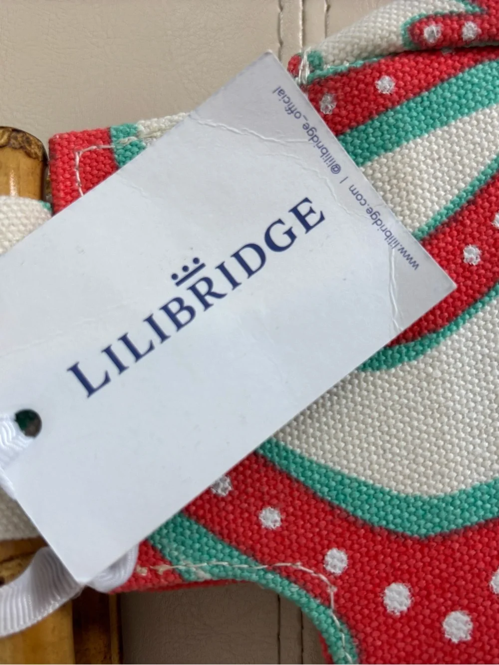 The Lilibridge Bamboo Clutch NWT